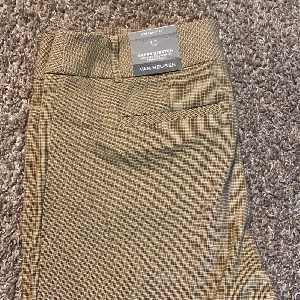 *New Van Heusen - Straight Fit -Ankle Pants*